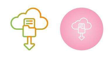 Cloud Security Auditing Vector Icon