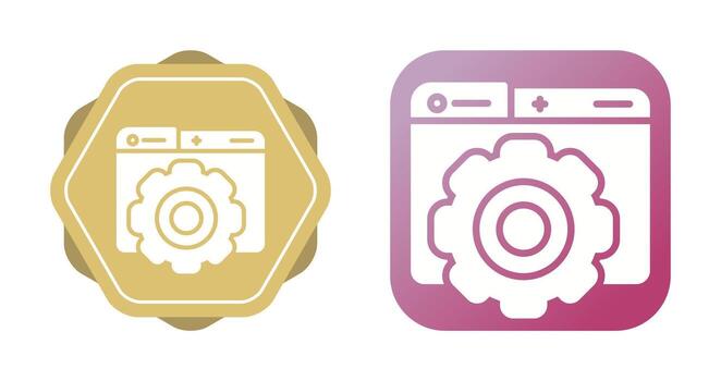 icono de vector de configuración