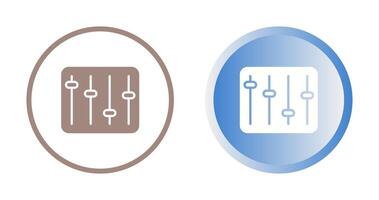 icono de vector de ecualizador
