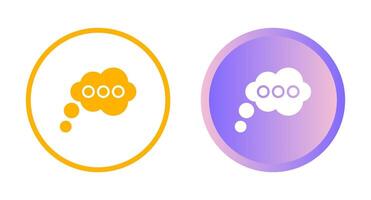 Thinking Vector Icon