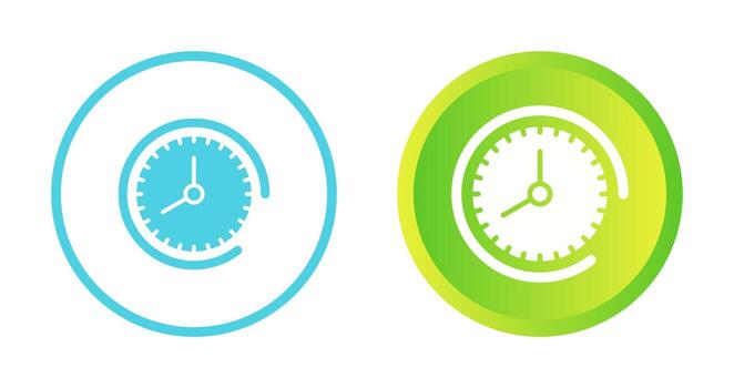 Clock Vector Icon