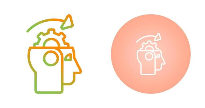 Machine Learning Vector Icon