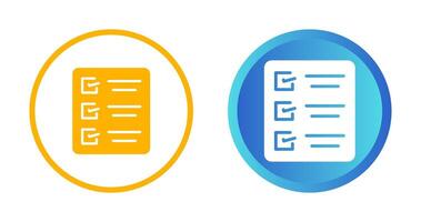 Task list Vector Icon