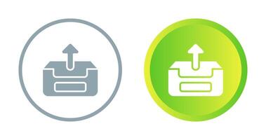 Outbox Vector Icon