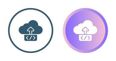 Cloud Deployment Vector Icon