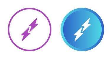 Lightning Vector Icon