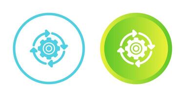 continuo integración vector icono