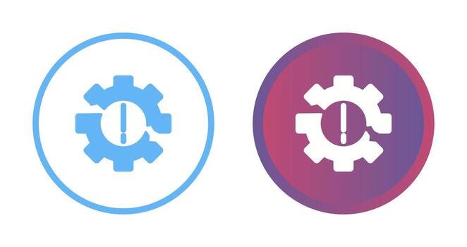 Operational Breakdown Vector Icon