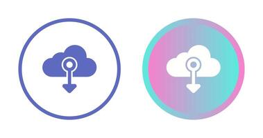 Cloud Native Vector Icon