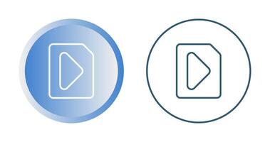 Video File Vector Icon