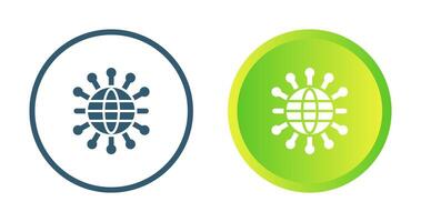 Network Topology Vector Icon