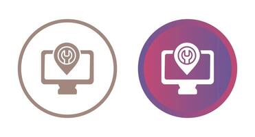 Computer Vector Icon