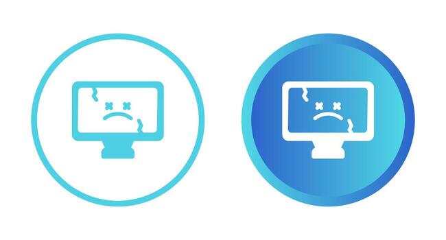 Computer Vector Icon