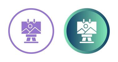 Canvas Vector Icon