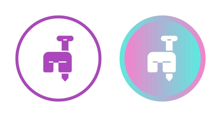 Cable Staples Vector Icon