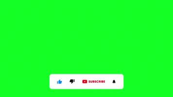 Grün Bildschirm abonnieren Taste kostenlos herunterladen mit Klang video