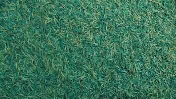 Grunge texture of synthetic grass photo