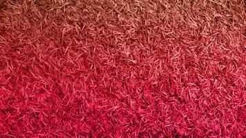 Grunge texture of synthetic grass photo