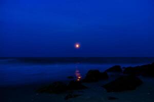 blue blood lunar photo
