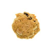 cookies on white background. photo