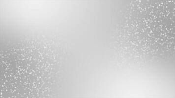 White and Black color glitter particles simple and classy particles background video