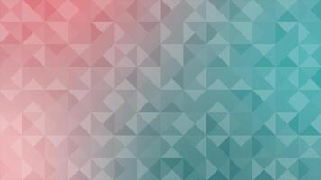 Colorful gradient geometrical pattern abstract background, multiple triangular shapes futuristic background video