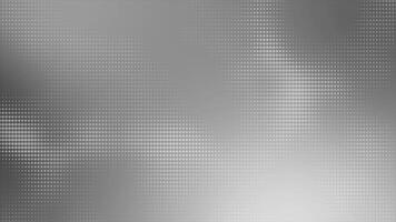 Simple and elegant White and Black color gradient abstract circular dots background, clean and bright background with light motion video