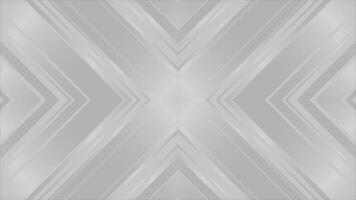 Weiß und schwarz Farbe glänzend diagonal Streifen minimal geometrisch Schleife fähig Hintergrund video