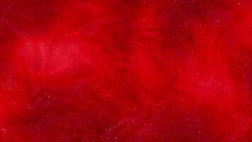 Simple and classy abstract pattern gradient background, red color glitter particles abstract background video