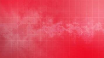 Hi-tech abstract pattern with moving grid technology background, red abstract pattern background video