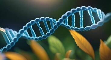 ai generato concetto di dna mutazioni, illustrare il genetico variazioni quello contribuire per biologico diversità. video