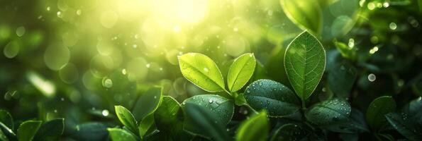 AI generated Abstract natural beautiful background photo