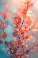AI generated Abstract natural beautiful background photo