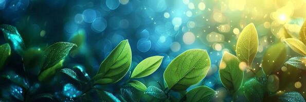 AI generated Abstract natural beautiful background photo