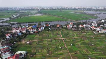 vert da nang terres agricoles aérien vitrine 2024 video