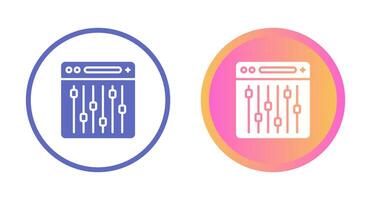 icono de vector de configuración