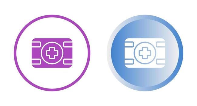 icono de vector de paquete