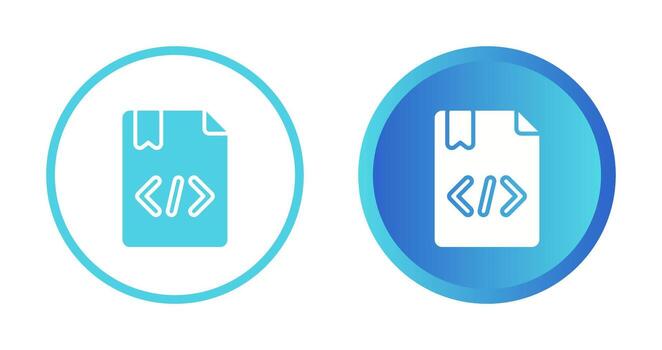 icono de vector de codificación