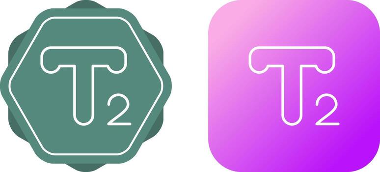 subíndice vector icono