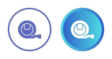 Electrician's Tape Measure Vector Icon