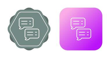 Chat Bubble Vector Icon