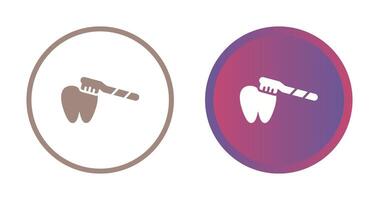 Brushing Teeth Vector Icon