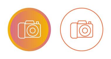 DSLR Camera Vector Icon