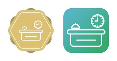 Customer Service Counter Vector Icon