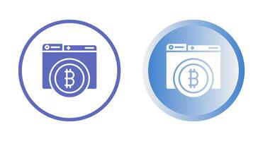 Bitcoin Vector Icon