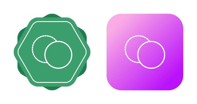 icono de vector de círculo