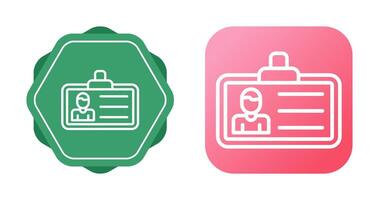 Id Card Vector Icon