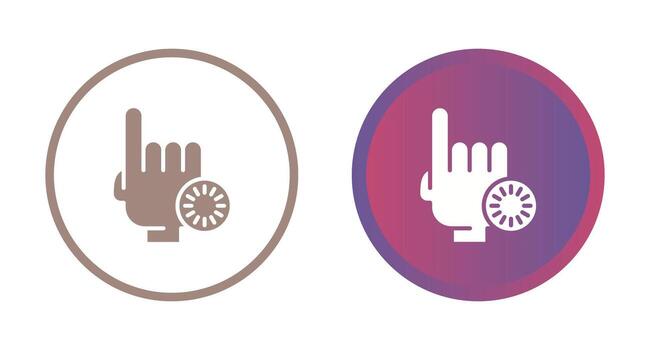 icono de vector de carga