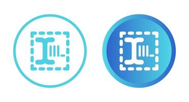 Text Box Vector Icon