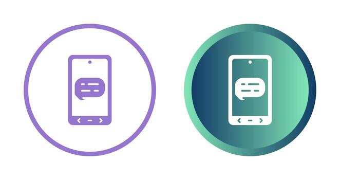 icono de vector de texto